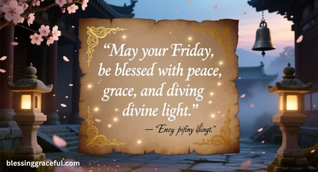 Encouraging Spiritual Friday Blessings Quotes