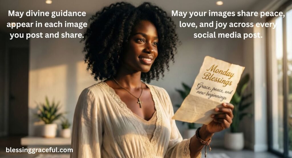 African American Monday Blessings Images for Instagram