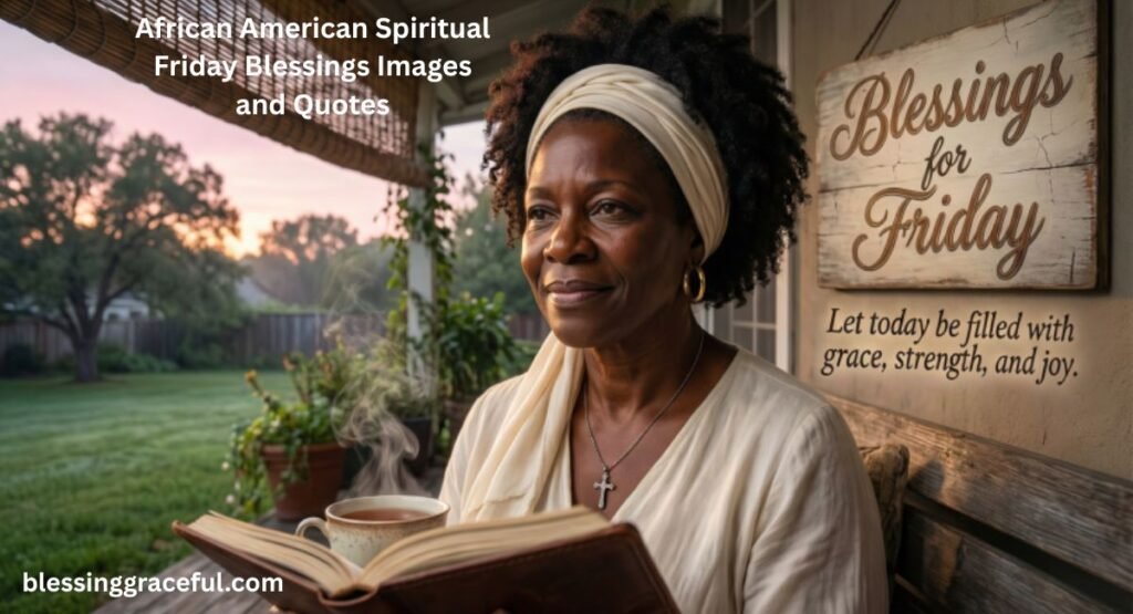 African American Spiritual Friday Blessings Images and Quotes
