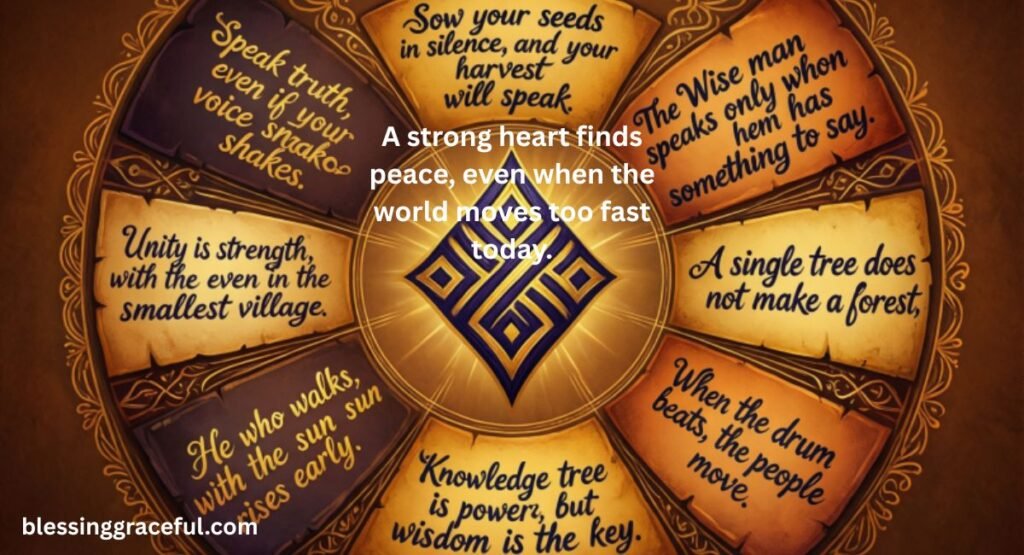 Afrocentric Proverbs for Saturdays