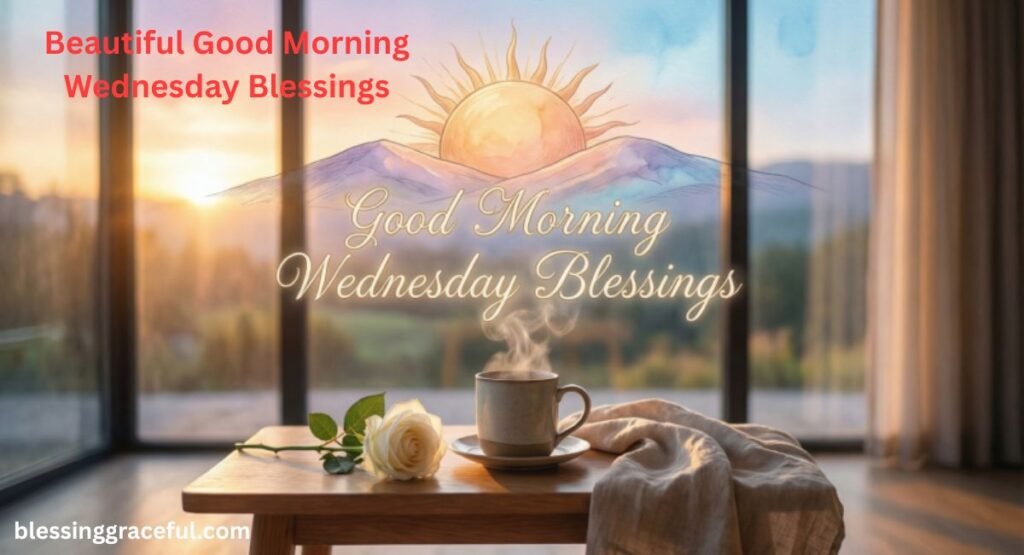 Beautiful Good Morning Wednesday Blessings
