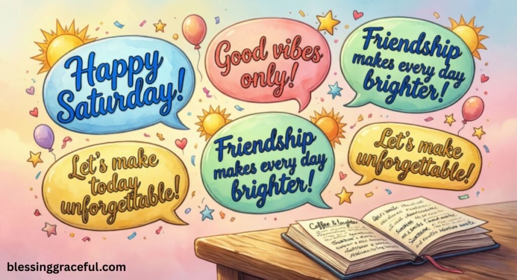 Beautiful Saturday Messages for Friends