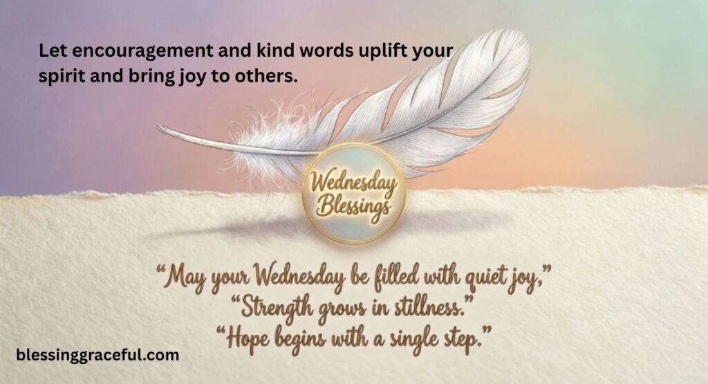 Encouraging Wednesday Blessings Quotes