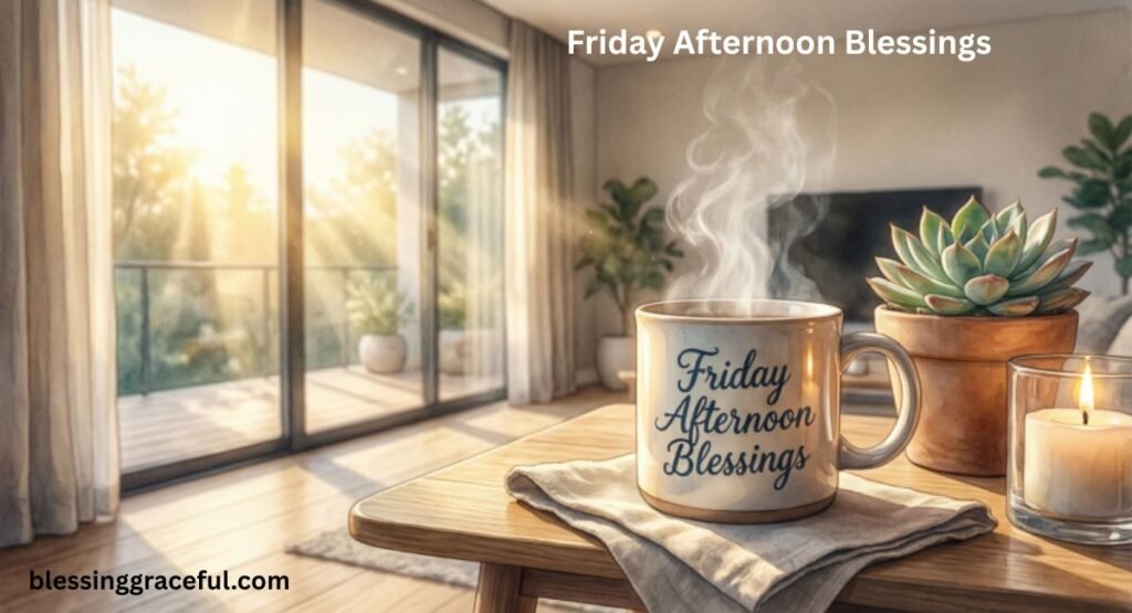 Friday Afternoon Blessings