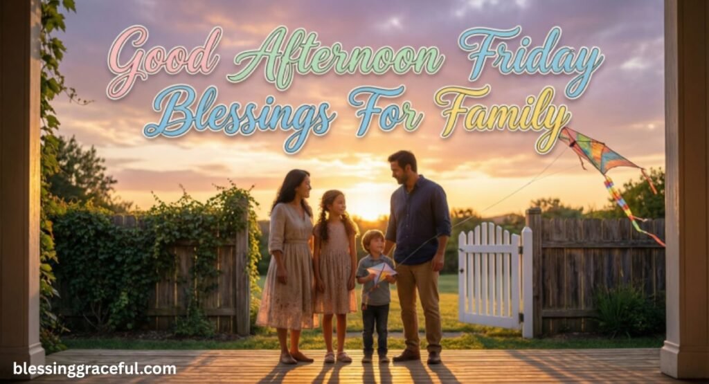 Good Afternoon Friday Blessings For Family