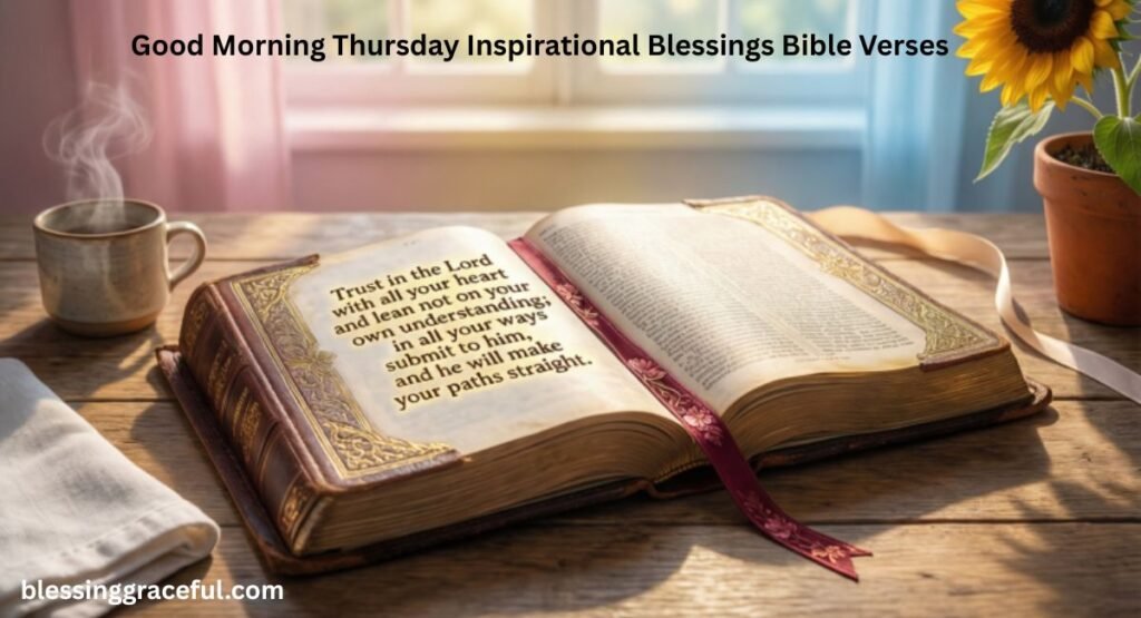 Good Morning Thursday Inspirational Blessings Bible Verses