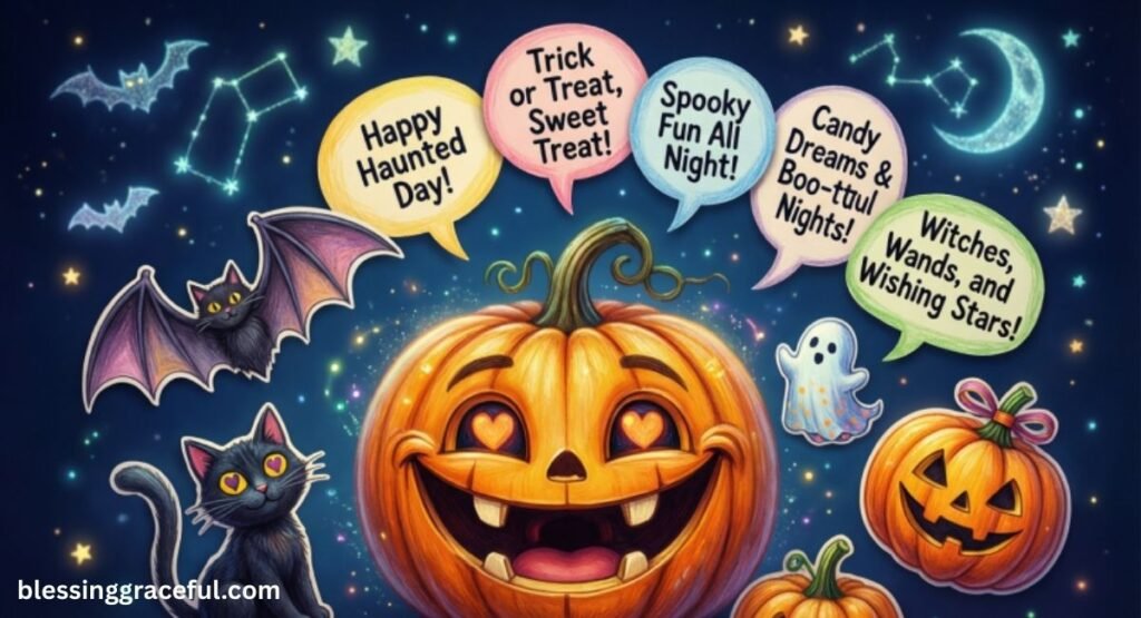 Halloween Blessings and Sayings for Kids