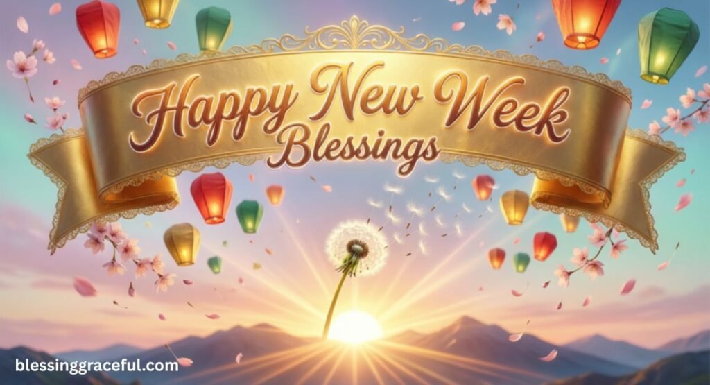Happy New Week Blessings