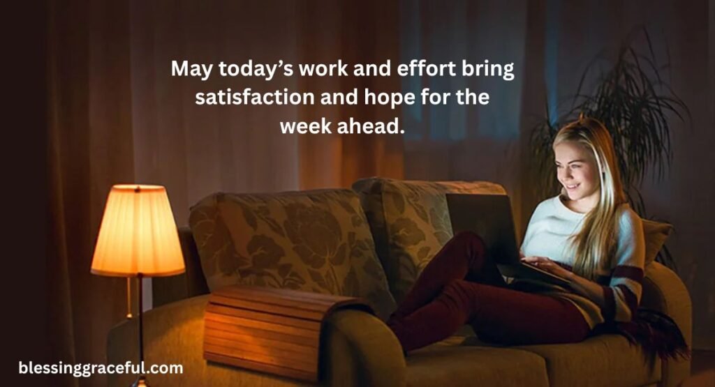 Monday Evening Blessings