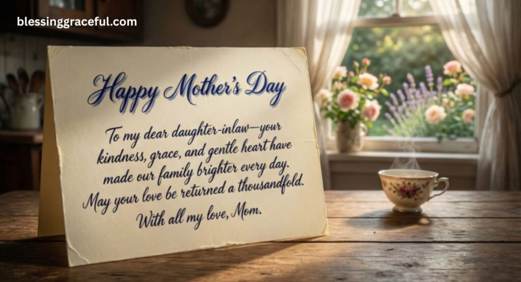 Mother Day Blessings from Mother-in-law