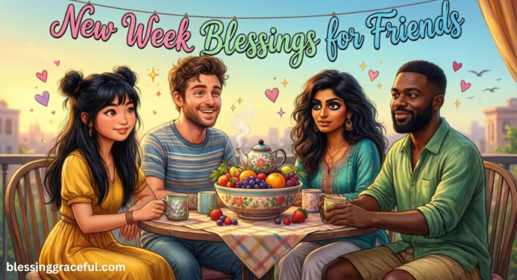 New Week Blessings for Friends