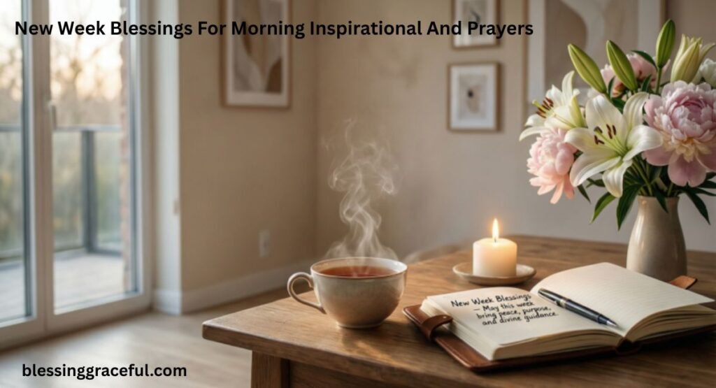 New Week Blessings For Morning Inspirational And Prayers