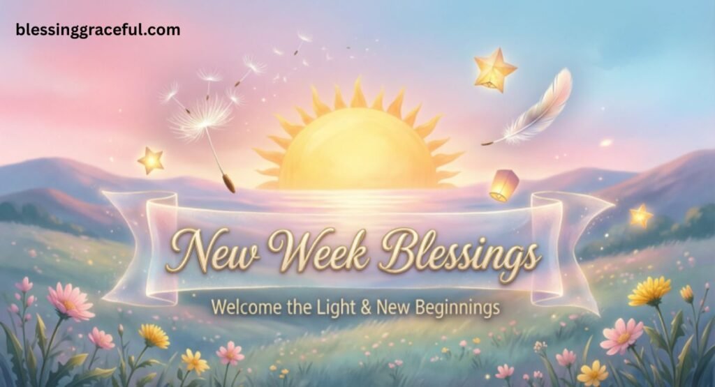 New Week Blessings Images and Visual Words