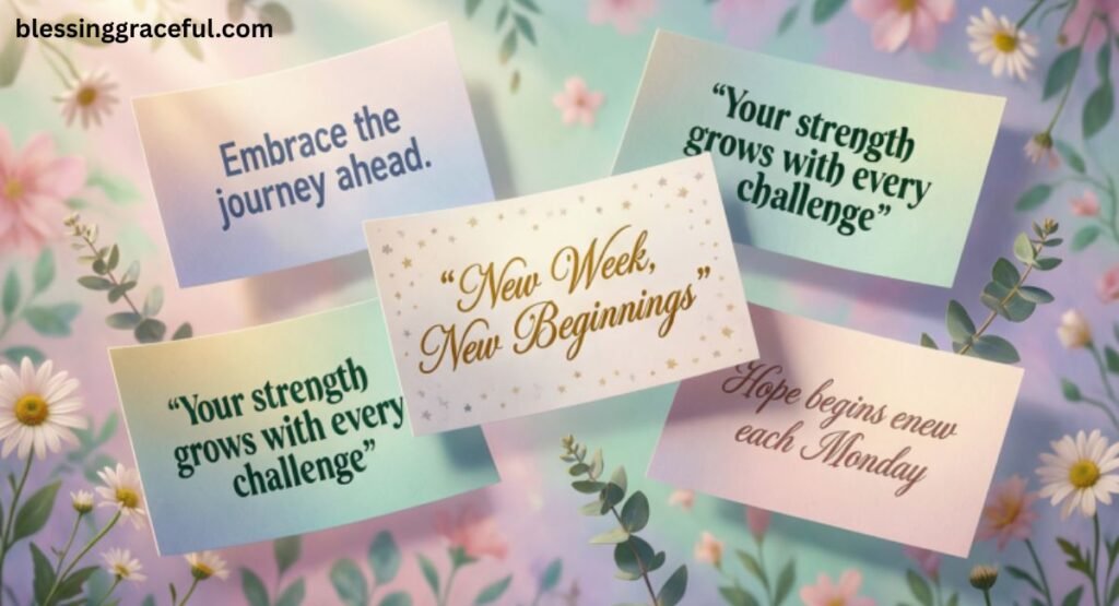 New Week Blessings Quotes