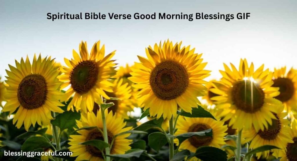 Spiritual Bible Verse Good Morning Blessings GIF