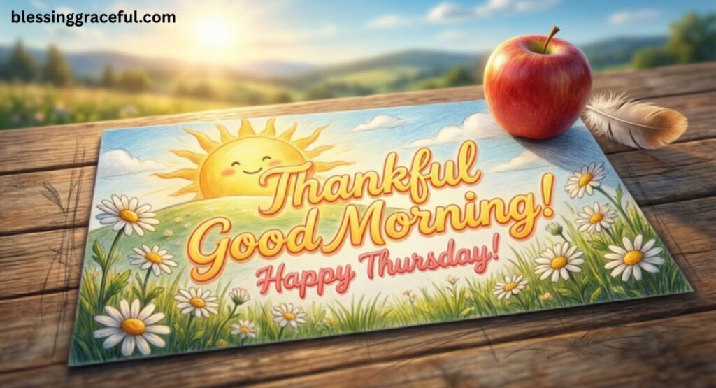 Thankful Good Morning and Happy Thursday Messages