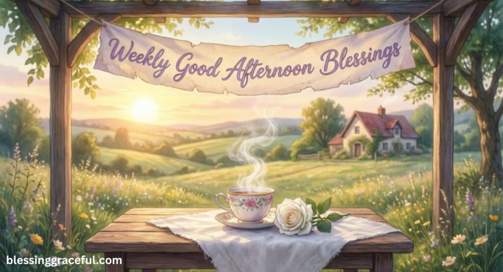 Weekly Good Afternoon Blessings