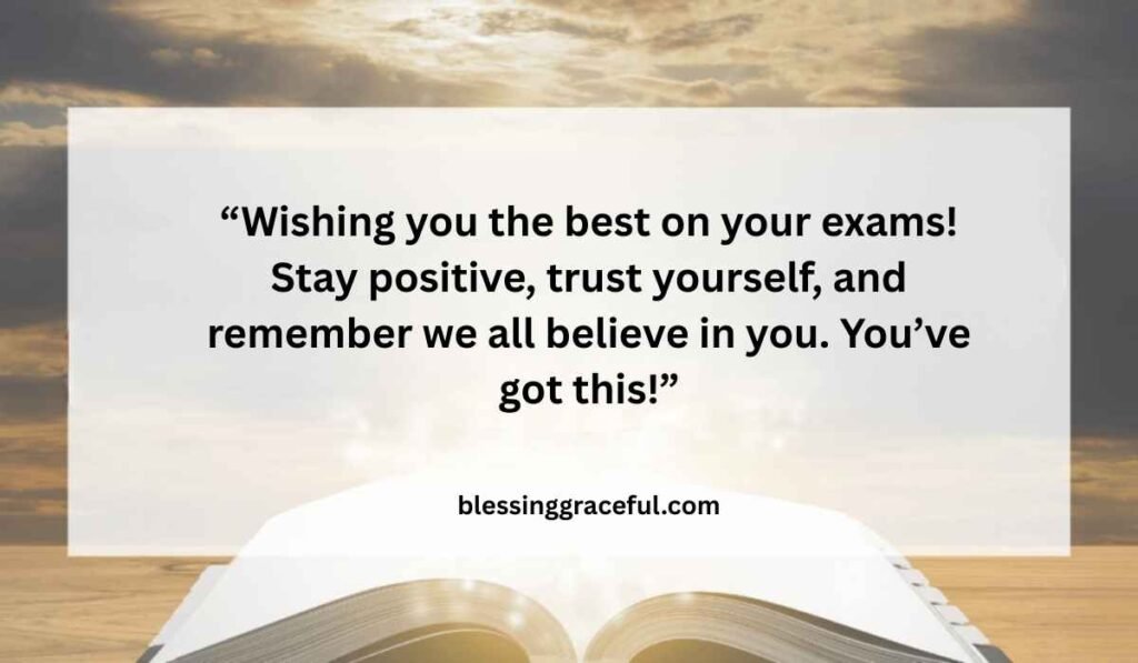 Exam Success Wish For Friends