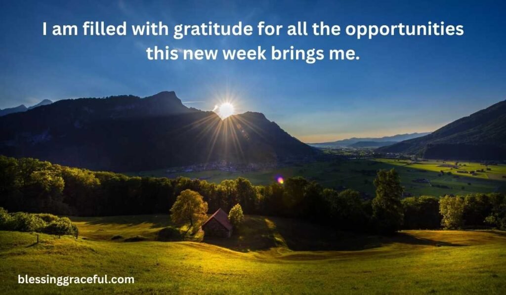 Gratitude-Filled Monday Affirmations for a Thankful Start