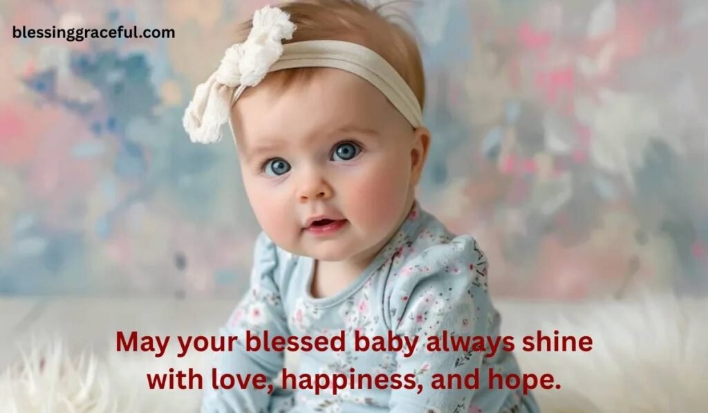 Happy Blessed Baby Messages