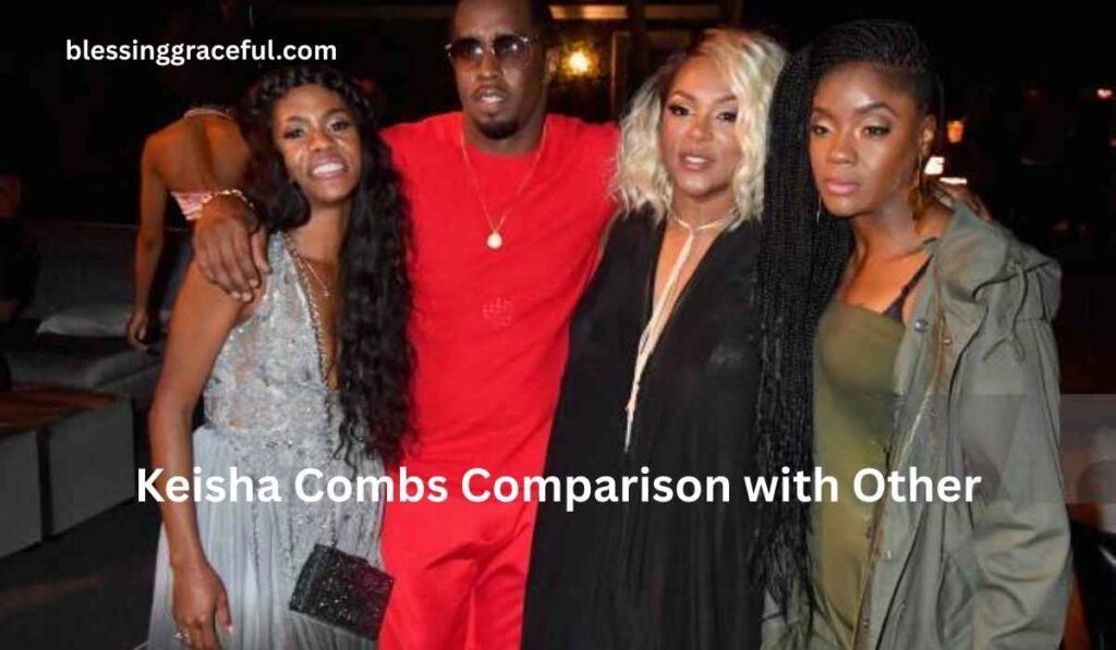 Keisha Combs Comparison with Other