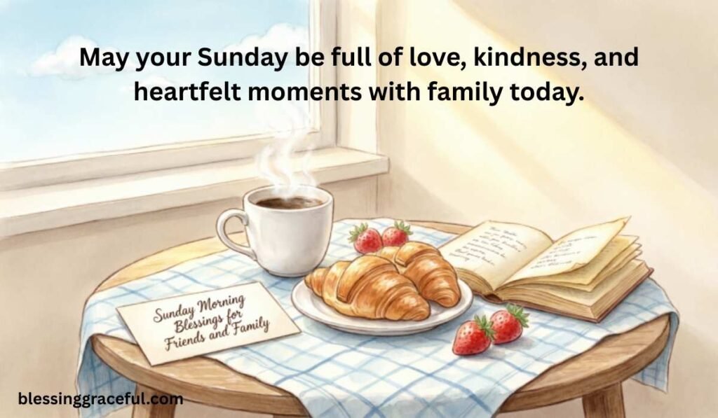 Sunday Morning Blessings for Friends and Family