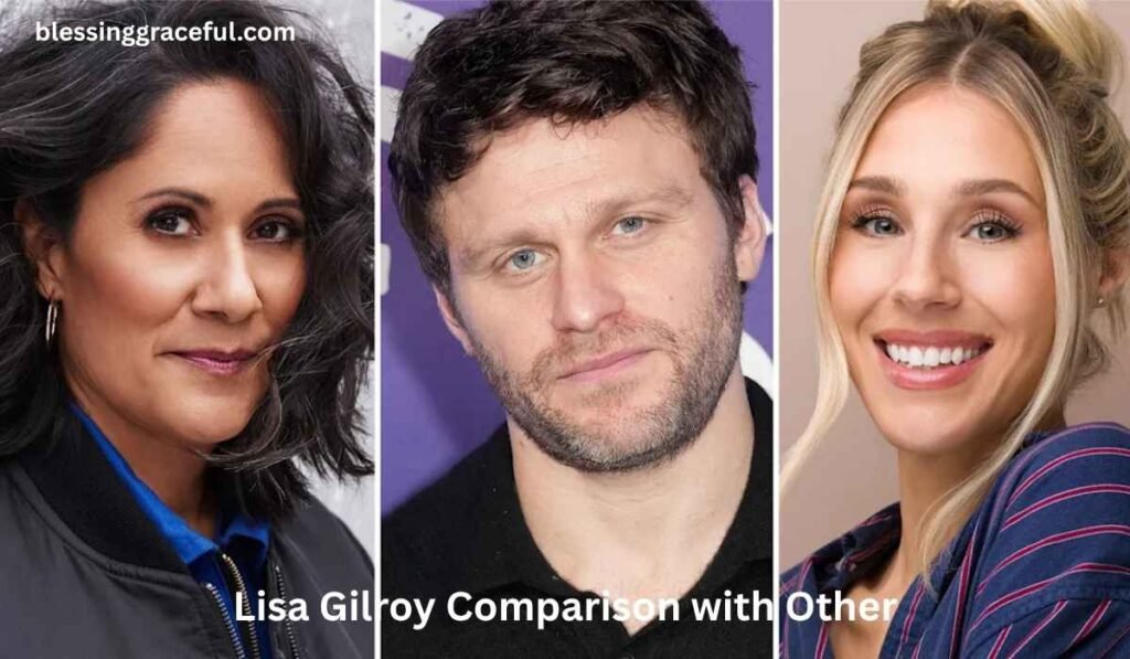 Lisa Gilroy Comparison with Other