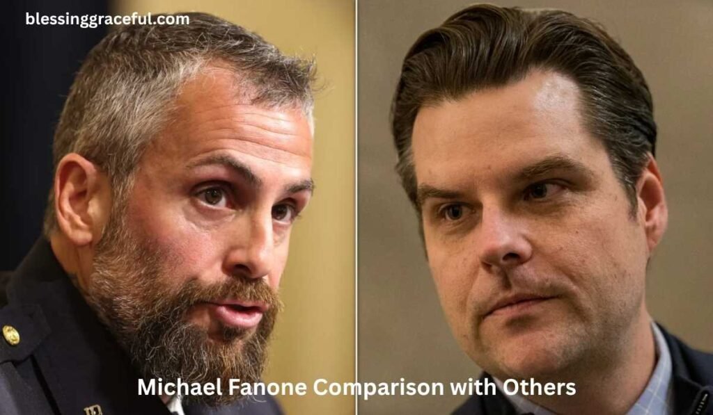 Michael Fanone Comparison with Others