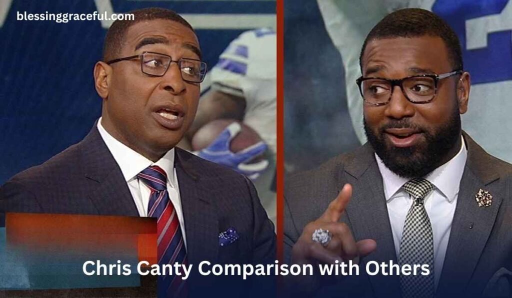 Chris Canty Comparison with Others