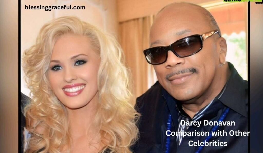 Darcy Donavan Comparison with Other Celebrities