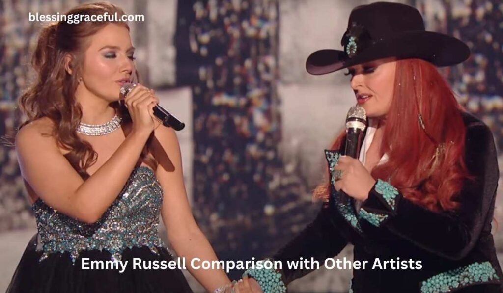 Emmy Russell Comparison with Other Artists