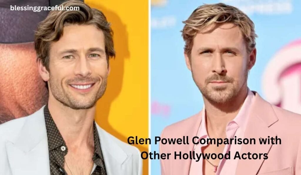 Glen Powell Comparison with Other Hollywood Actors