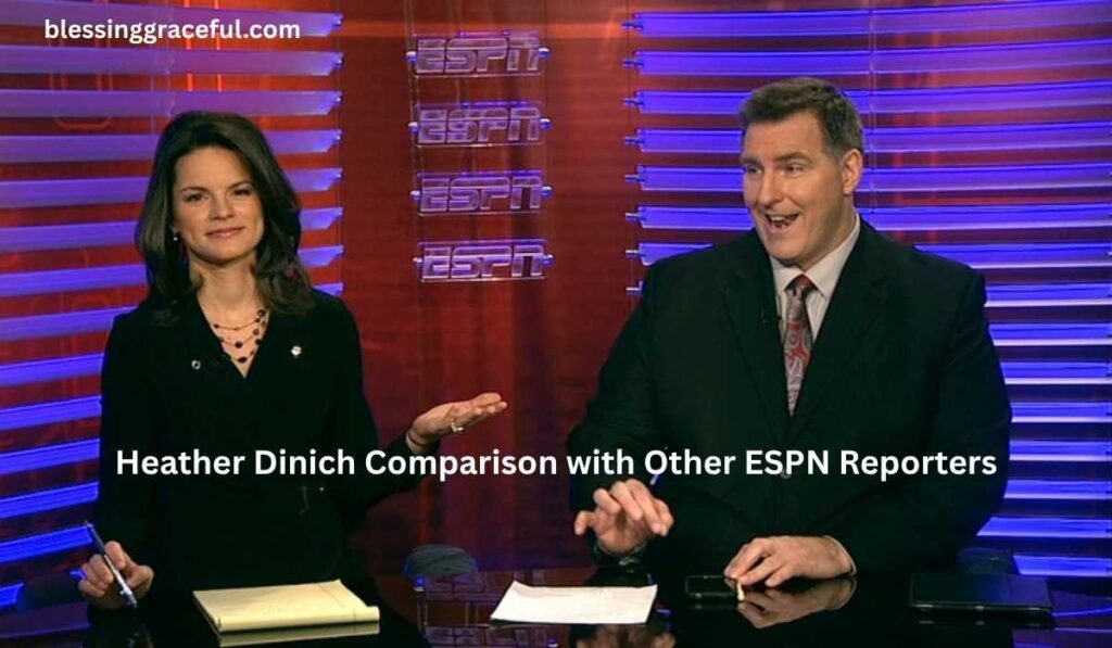 Heather Dinich Comparison with Other ESPN Reporters