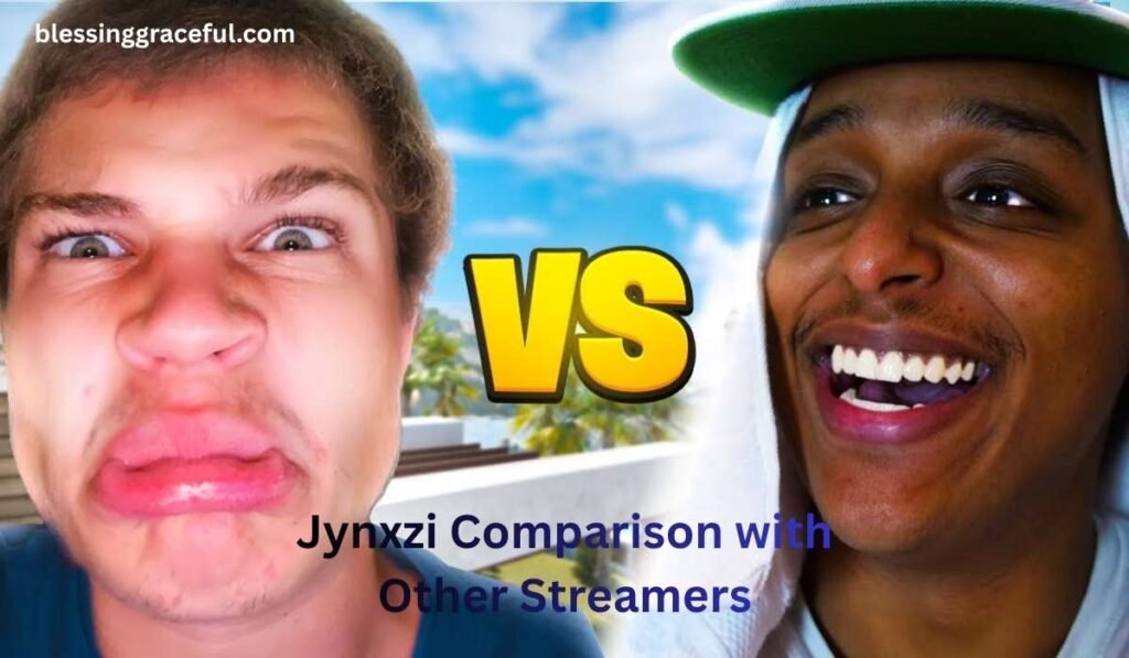 Jynxzi Comparison with Other Streamers