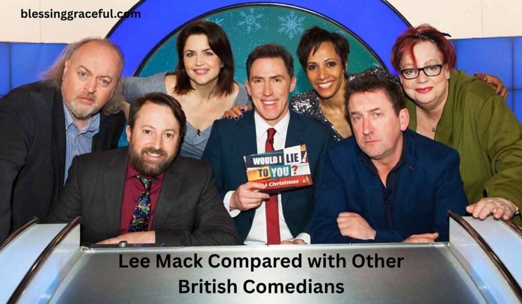 Lee Mack Compared with Other British Comedians
