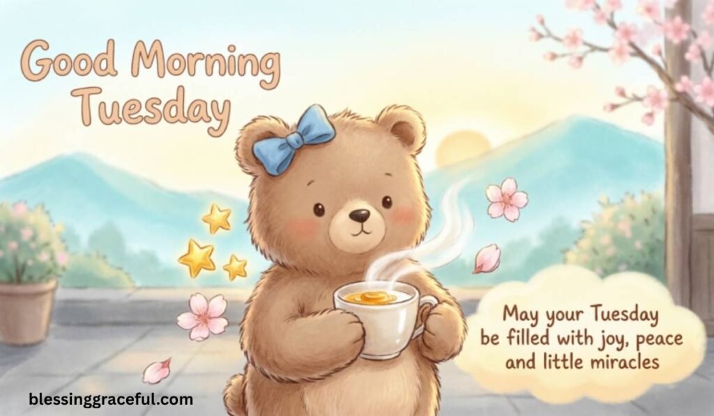 Cute Good Morning Tuesday Blessings Images and Quotes