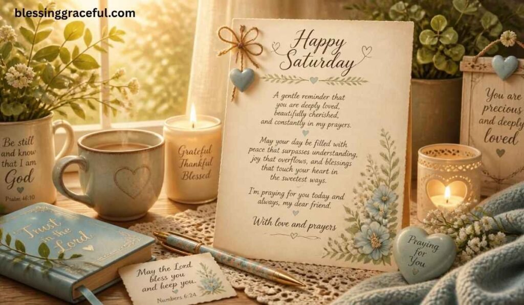 Saturday Blessings and Prayers for Friends