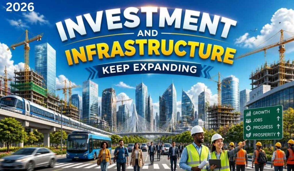 Investment and Infrastructure Keep Expanding