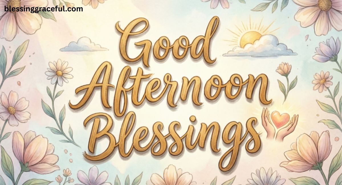Good Afternoon Blessings