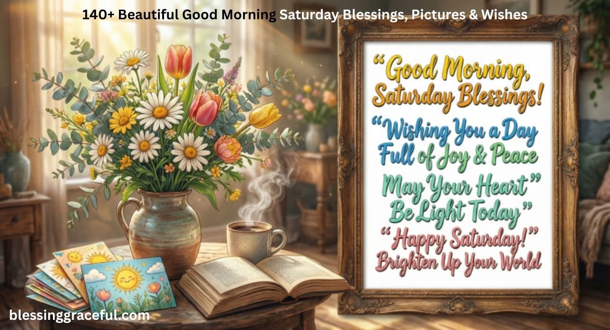 Good Morning Saturday Blessings Pictures & Wishes