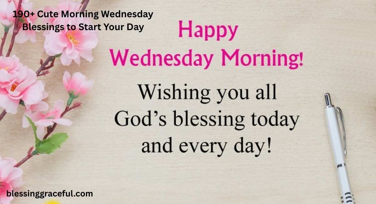 Wednesday Blessings