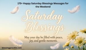 Saturday Blessings Messages