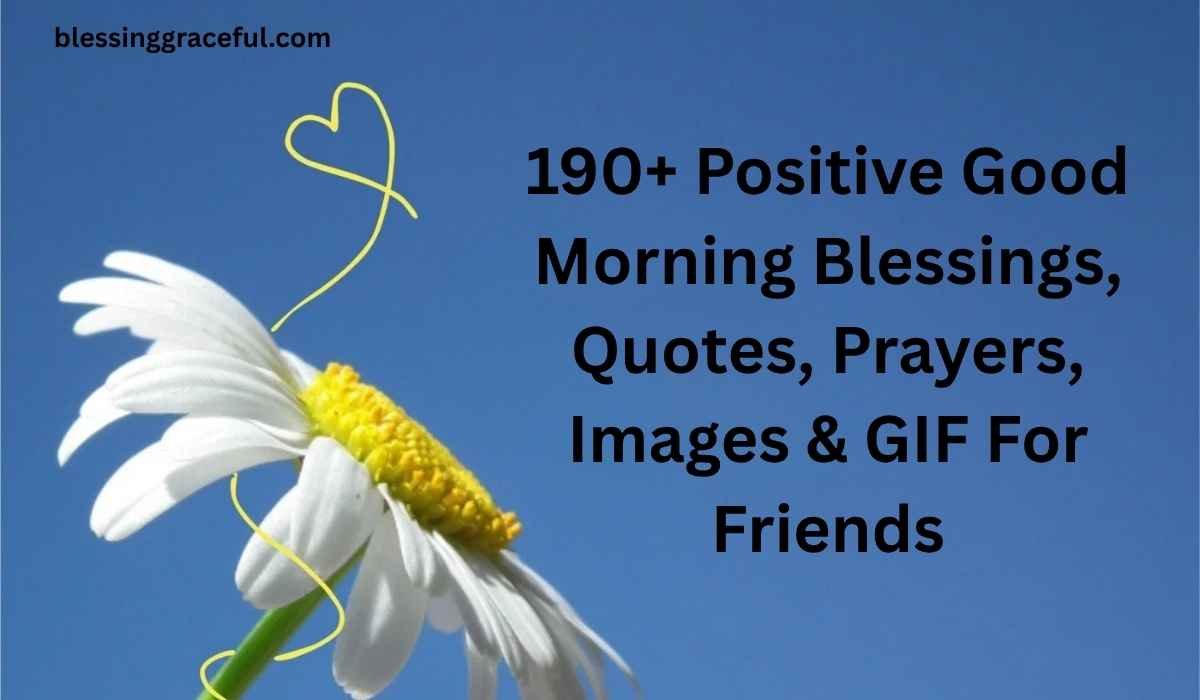Morning Blessings