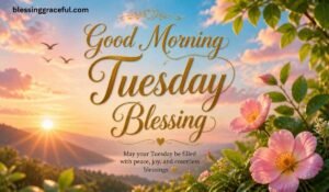 Good Morning Tuesday Blessing